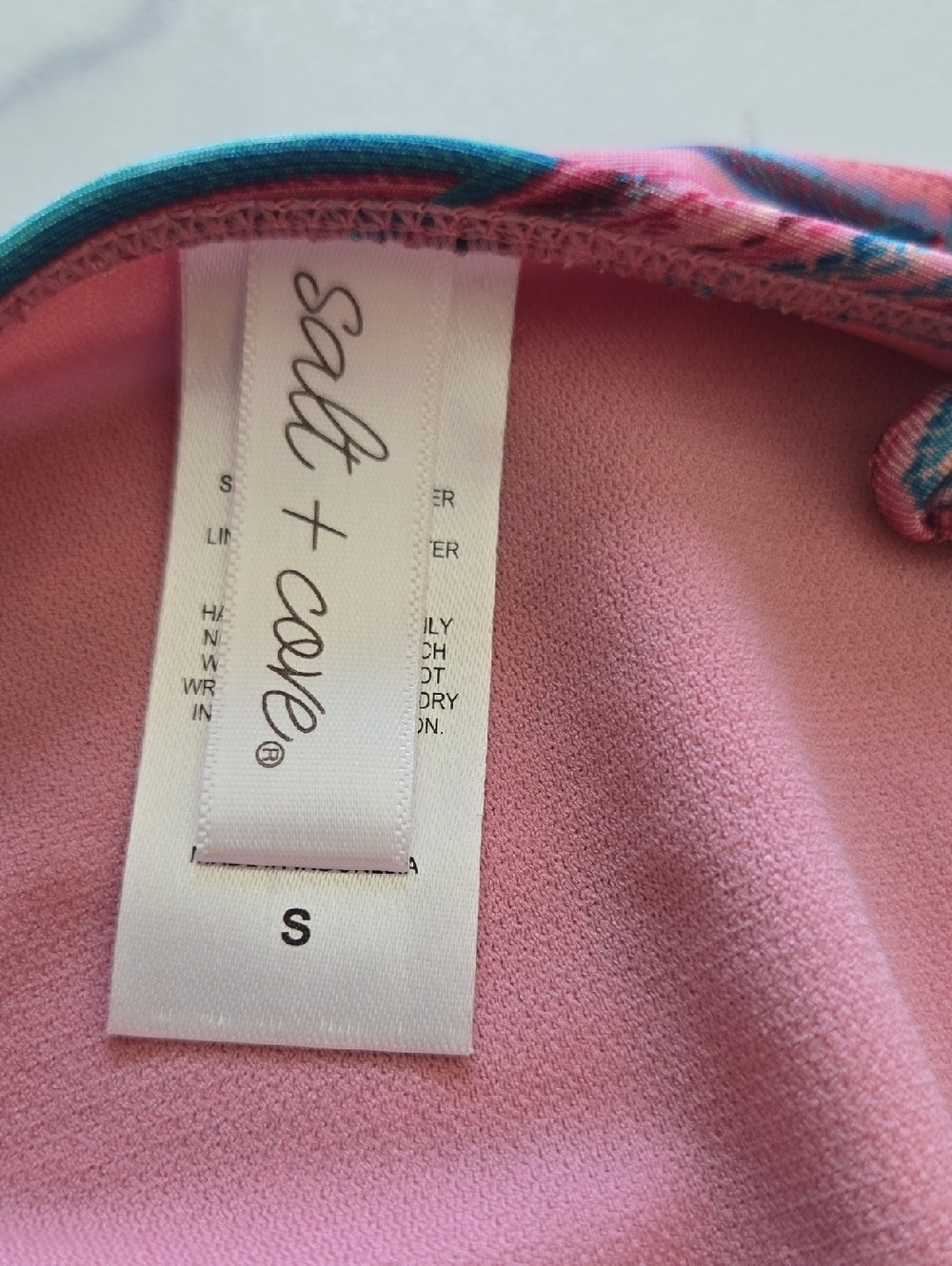 Salt + Cove Under Wraps Striped Side Tie Hipster Swim Bottom Swimsuit Size S NWT - Picture 9 of 10